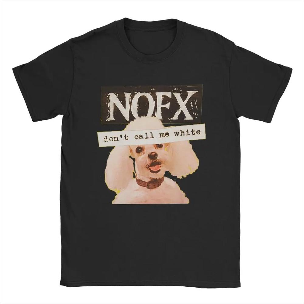 

Vintage Nofx T-Shirt Men Crew Neck Pure Cotton T Shirts Unisex T-Shirt XL