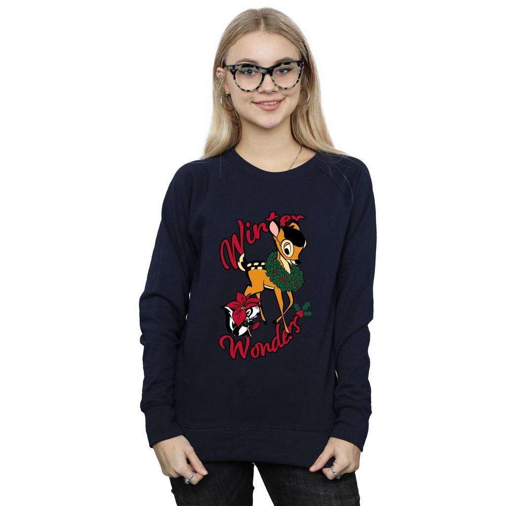 Bambi Womens/Ladies Winter Wonders Polycotton Sweatshirt
