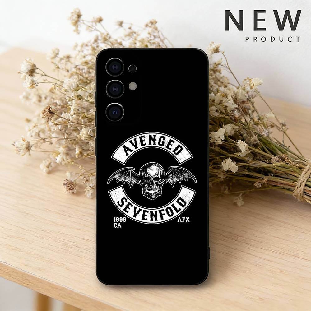 

Band A-Avenged S-Sevenfold Phone Case For Samsung S26,25,24,23,22,21,20,30,Ultra,Plus,Fe,Lite Black Shell Samsung S21fe
