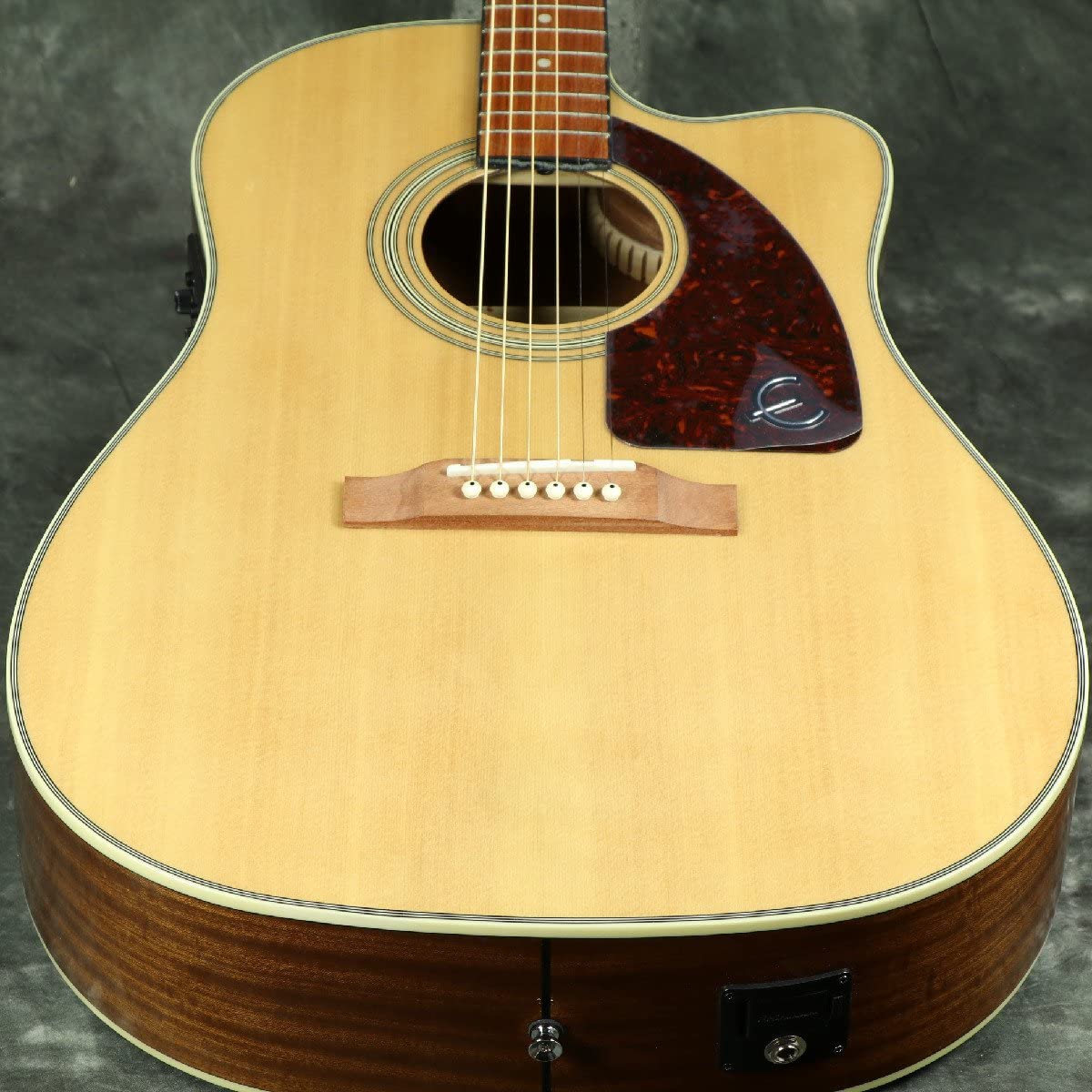 

EC Deluxe Natural case Epiphone Acoustic Guitar Electric Acoustic Acoustic Guitar AJ210CE Epiphone/J-15 (AJ-210CE) [Hard included! ]