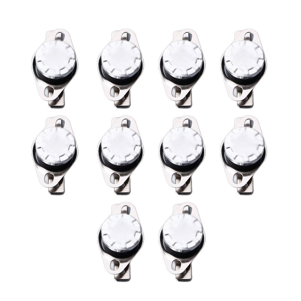 10PCS Thermal Control Switch KSD301 Normally Closed 135 Degrees Celsius Thermostat Temperature