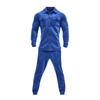 European and American Style Men's Autumn Winter 2-Piece Jacket and Casual Pants Set Solid Stand Collar Pockets Tracksuit