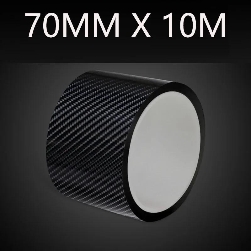 5D Carbon Fiber Car Stickers Protector Car Door Sill Sticker Scratchproof Stickers Protector Auto Bumper Strip Car Protect Tape
