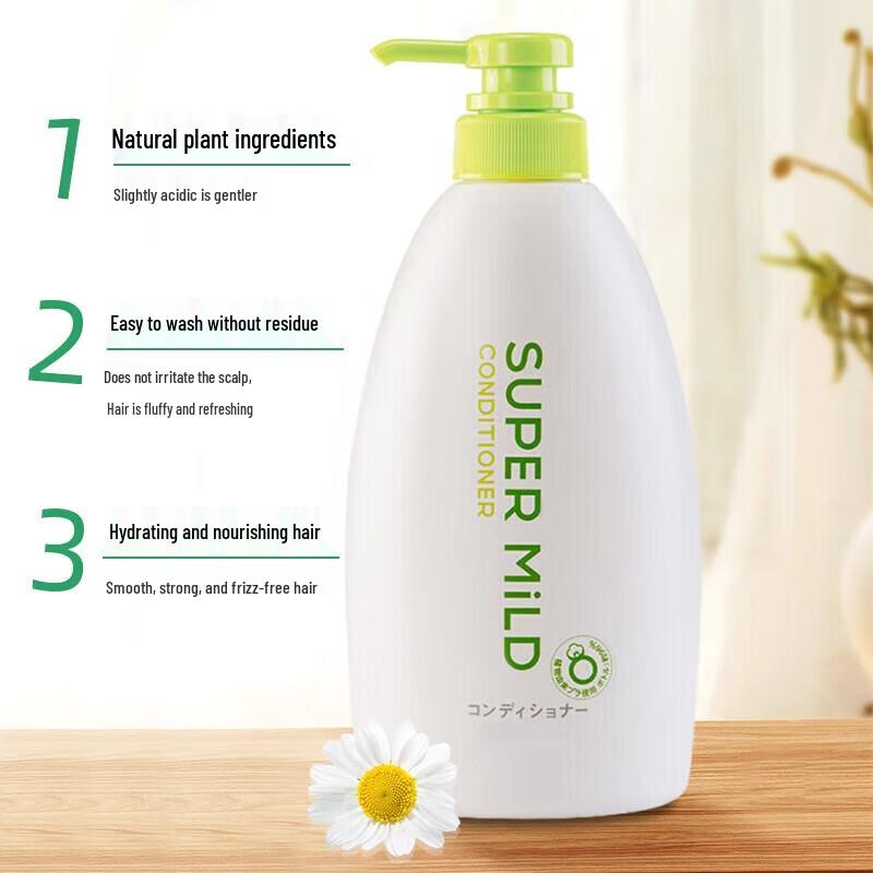 Shiseido Wet Smooth & Clean Hair Conditioner, Green Aroma