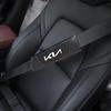 BBER3 1/2PCS Carbon Fiber Car Seat Belt Shoulder Covers For Kia Sportage Picanto Niro Optima Ceed Carnival K3 Nq3 Rio Ev4 Xceed Wenga