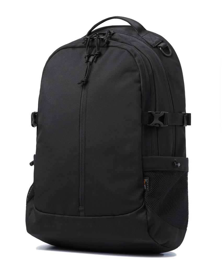 Musinsa Standard Cordura Vertical Zipper Backpack [Black]