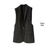 2026 Trendy Korean-Style Minimalist Suit Vest for Women - High-End, Fashionable, and Versatile Outerwear