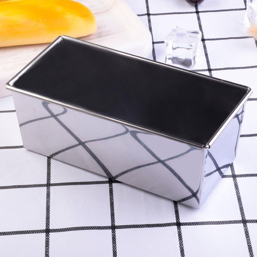 DIY Baking Pan Mold Stainless Steel Baking Mould Pastry Tray Toast Cake Tray Baking Supplies