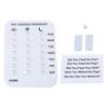 Dog Feeding Reminder Mountable Tracker Device Magnets On Back Slide To Green After Feeding Pet To Prevent Over-Feeding