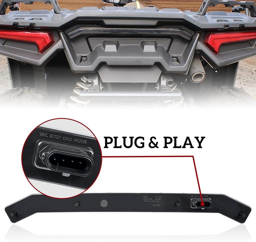 RZR 1000 XP LED Tail Brake Light Center Taillight For Polaris RZR RS1 1000 XP 2017 2018 2019 SPORTSMAN 1000 RZR XP TURBO 2018+