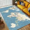 Mapa světa Obývací pokoj Protiskluzový koberec Měkký koberec Do ložnice Herní místnost Pohovka Kancelář Domácí dekorace Rohožka Vánoční dárek C9302058