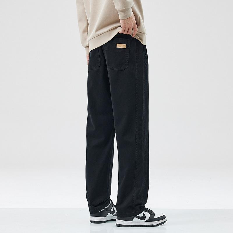 2026 Men's New Fashion Casual Straight-Leg Pants Versatile Workwear Trousers