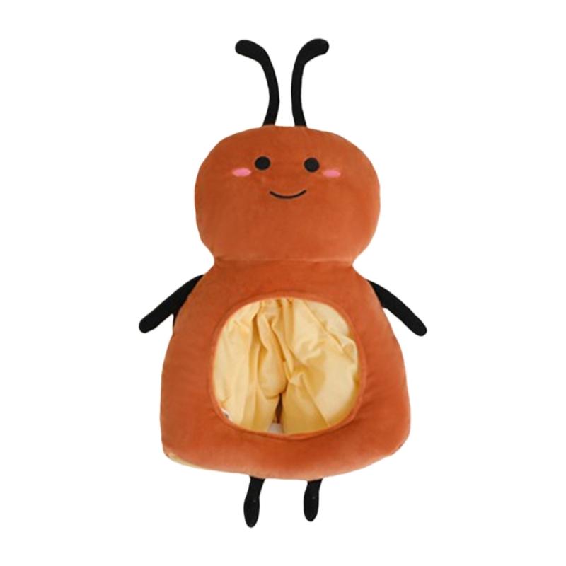 

Light Weight Comfortable Roach Headpiece Soft Plush Cockroach Costume Hat For Kids Adult Halloween Birthday Celebration 1