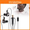 Earphones In Ear Noise Canceling Dynamic Hd Mic Recording Singing Wired C Type