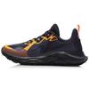 Li Ning Cloud Shield Slip Resistant Abrasion Resistant Low Top Running Shoes Men's Blue Red ARHQ143-4
