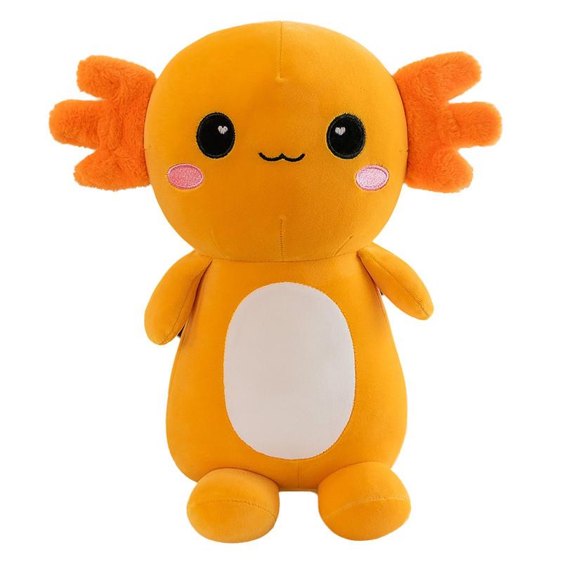 Adorable Plush Axolotl Toy Soft Cartoon Animal Stuffed Doll For Kids And Adults