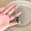 Black Cat Chain Stars Pendant Necklace for Women Girls Y2K Trendy Heart Choker Necklaces Sweet Fashion Jewelry Neck Accessories