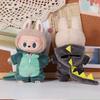 For 13cm Plush Doll Clothes for Labubu Doll Clothes 6-piece Dinosaur Animal Suit with Hat Outfit Accessories Doll Clothes