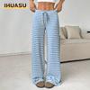 Women's Fashion Casual Solid Color Print Pants & Capris