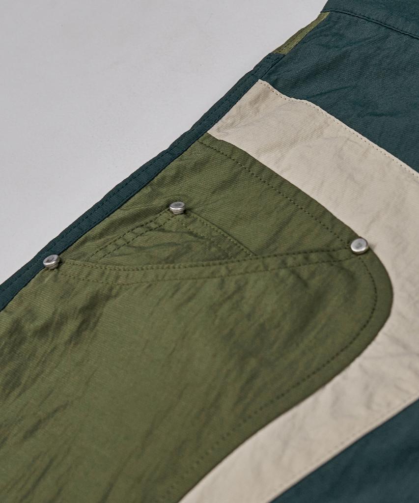 Bileiji Shooting Star Incision Pants_Blue Green