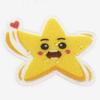 10pcs Cartoon Pattern Bathroom Bathtub None Slip Stickers Staircase Floor EPDM Mat Kids Room Self-adhesive Anti-skid Sticker