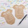 25 Prediction Cards/suggestion Cards/party Decorations, Kraft Paper.