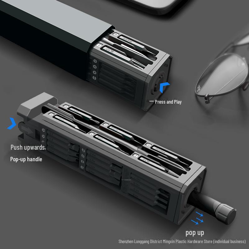 Set șurubelnițe de precizie 44-în-1 pentru repararea electronicii