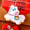 2026 Year Of The Horse  Year Festive Doll Ornament Chinese Style Pony Zodiac Ornament Schoolbag Pendant Keychain