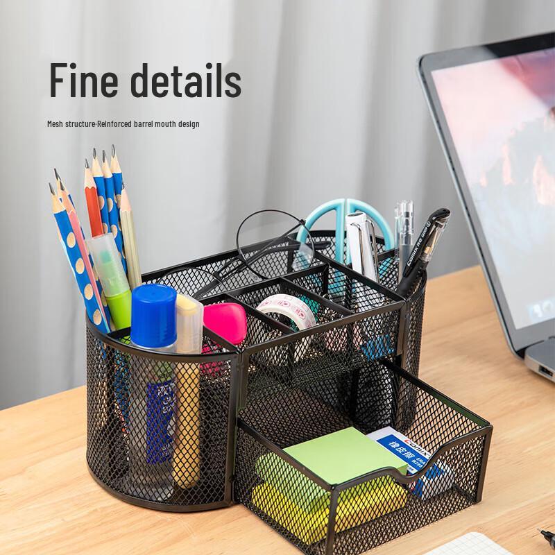 Multi-functional Metal Desk Organizer