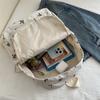 Schoolbag student schoolbag new large-capacity class schoolbag backpack bow travel campus wind backpack women's bag
