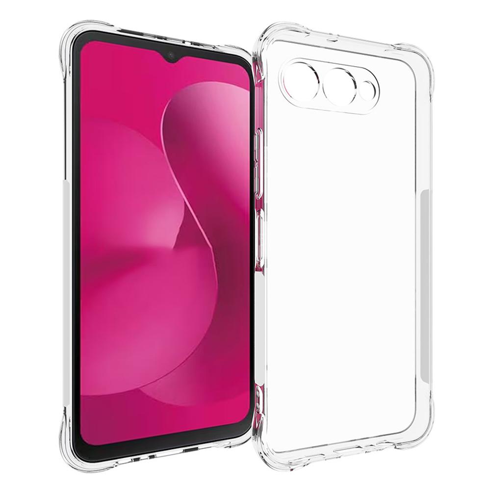 Clear Case For T-Mobile Revvl 8 5G, Transparent Shockproof Protective Cover, Anti-Scratch Anti-Yellowing Phone Shell