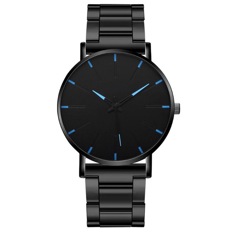 1 Set Fashionable Business Men'S Watch Necklace Ring Stylish Men'S Quartz Watch Christmas Halloween Gift