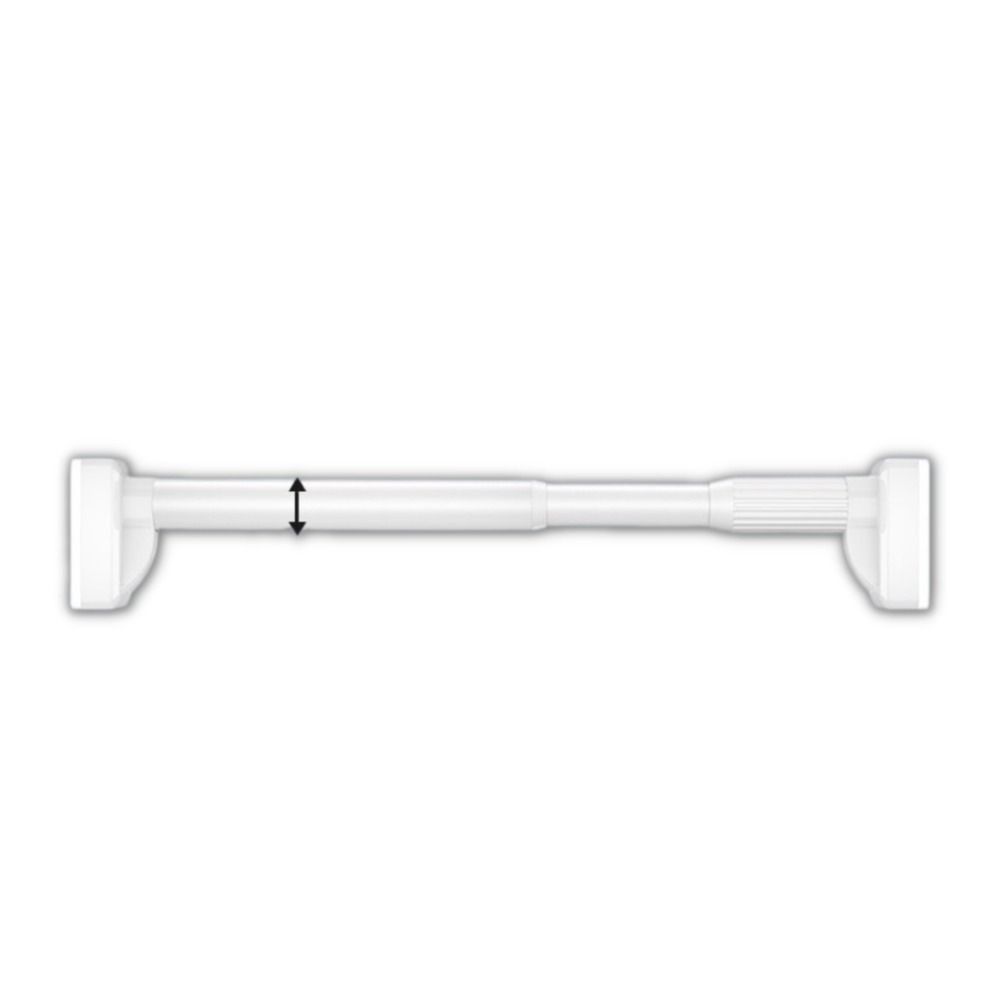 Carbon Steel Clothes Hanging Rail Stretchable Wardrobe Rod New Extendable Pole  Bathroom