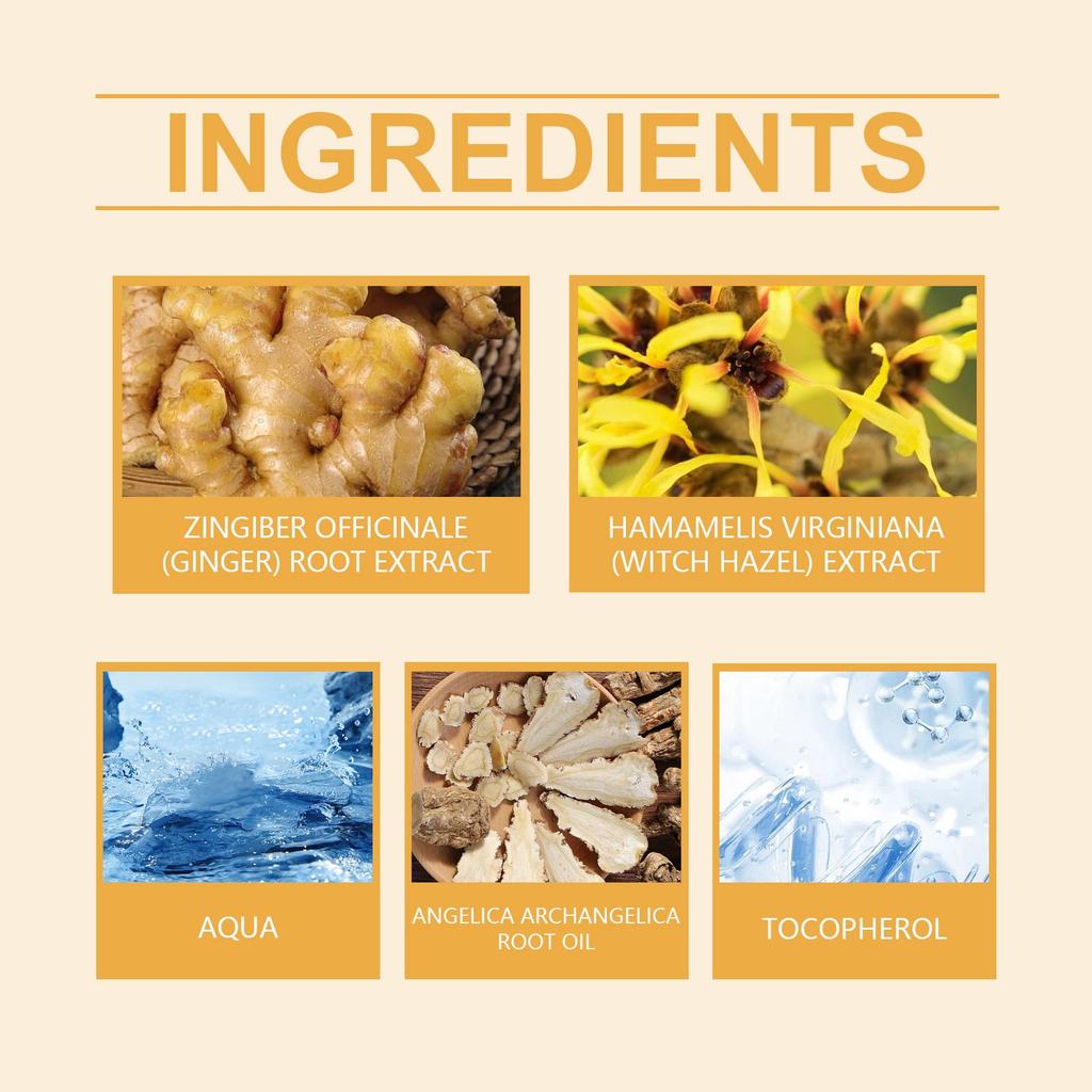 30g Ginger Herbal Care Cream Relieve Joint Muscle Lumbar Elbow Soreness Topical Joint Care Cream