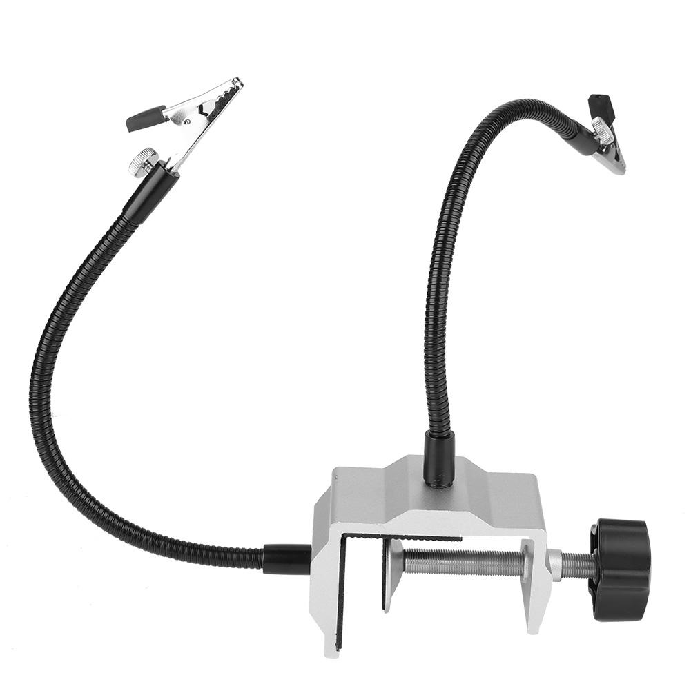 Metal Arm Electric Iron Holder Solder Station Clamp for Soldering PCB