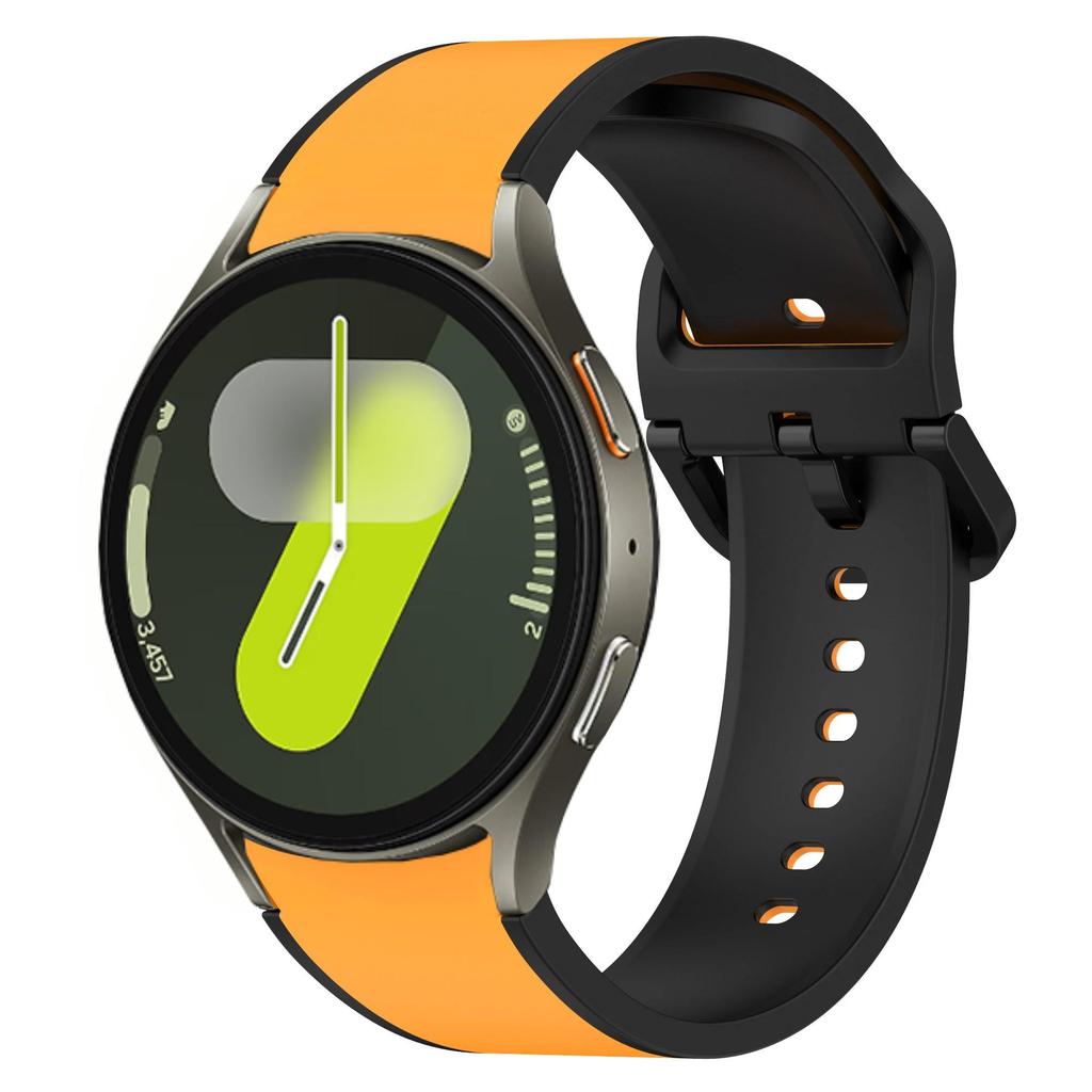 No Gap Silicone Band for Samsung Galaxy Watch 7 6 5 4 5Pro 44mm 40mm 45mm Soft Bracelet Galaxy Watch 6/4 Classic 43mm 47mm Strap