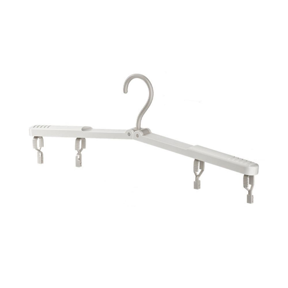 Portable Travel Clothes Rack Multi-functional Clothes Drying Tools Foldable Clothes Hanger