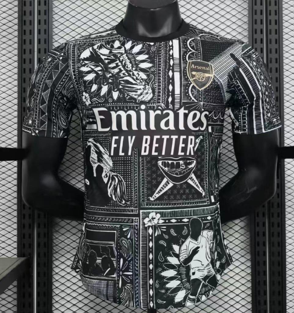 2425 Popular Club Fans Player Edition Jerseys Short Sleeves Sports 3D Football Jerseys