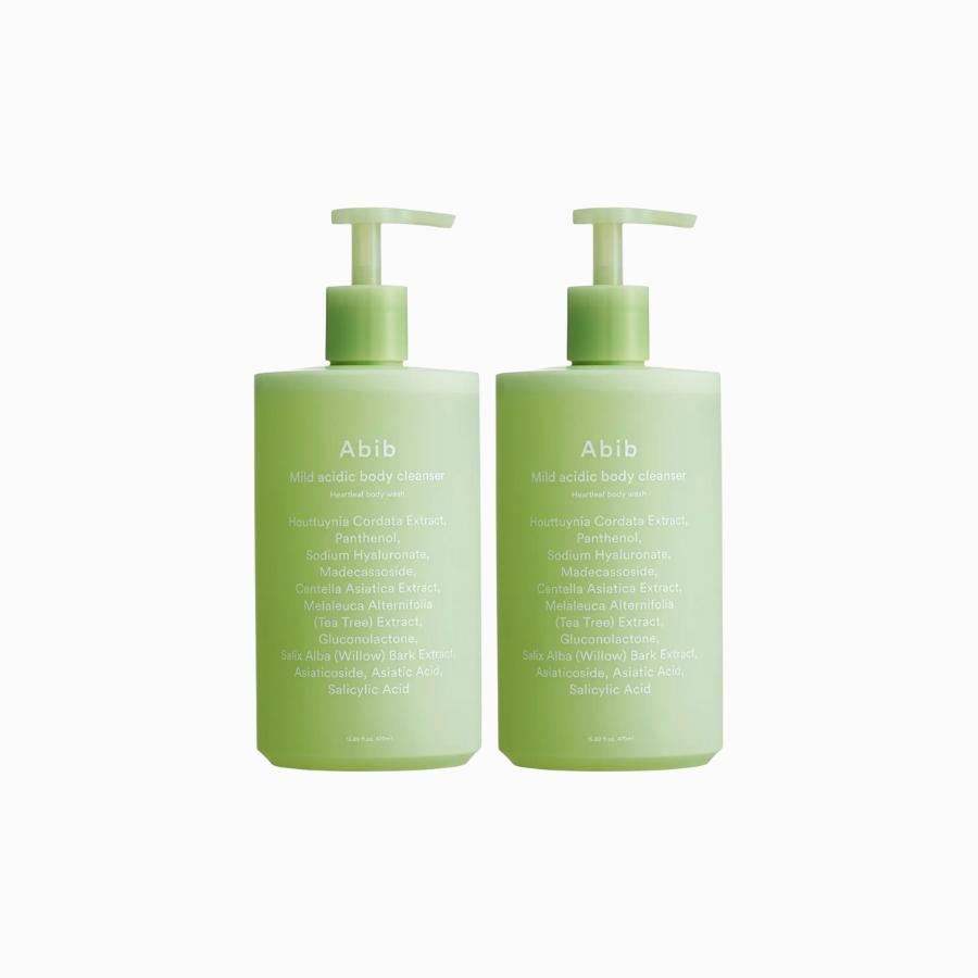 Abib Mild Acidic Body Cleanser Heartleaf Body Wash, 470ml