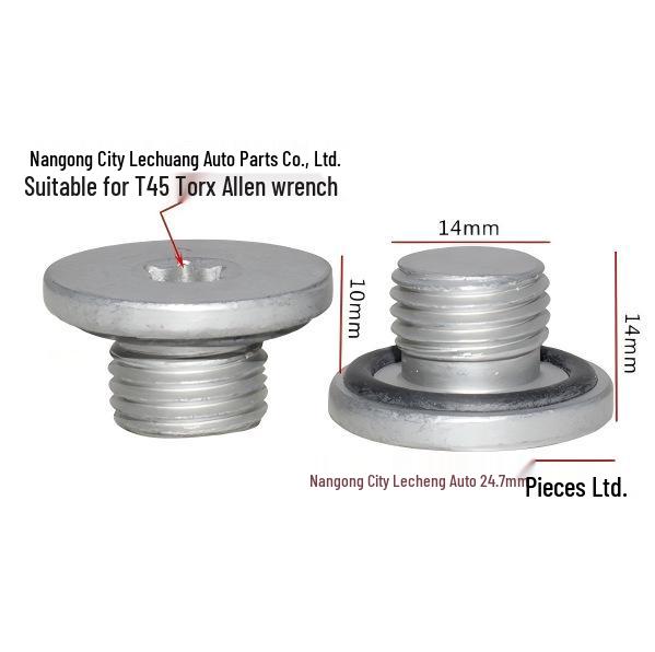 Chevrolet Cruze Cadillac M14X1.5 Drain Plug Bolt Nut 90502556