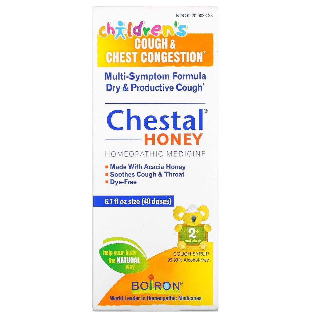 Buy Boiron, Chestal Honey, Children's Cough & Chest Congestion, 6.7 fl
