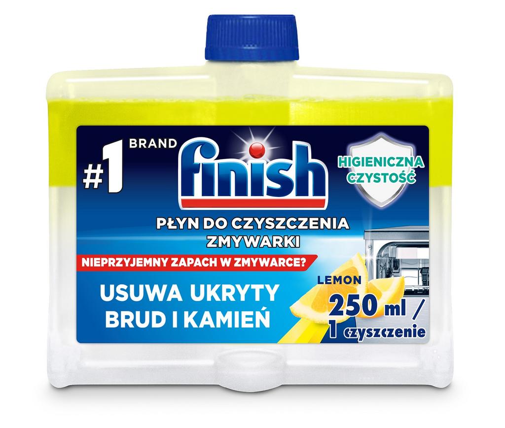 Dishwasher Cleaning Liquid, Lemon Scent, 250ml