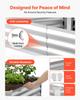 2 Pack Galvanized Raised Garden Beds, 180 X 90 X 30 Cm, Rectangular Metal Planter Boxes Kit Outdoor, Bottomless Elevated Planting Box with Gloves,