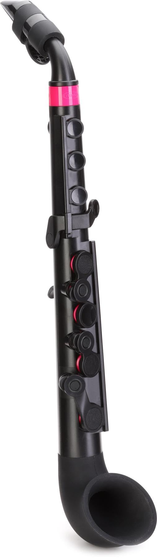 Пластиковый духовой инструмент NUVO Саксофон Клавиша C jSax N520JBPK специальный жесткий 2.0 J-Sax Черный/Розовый [Включает чехол]