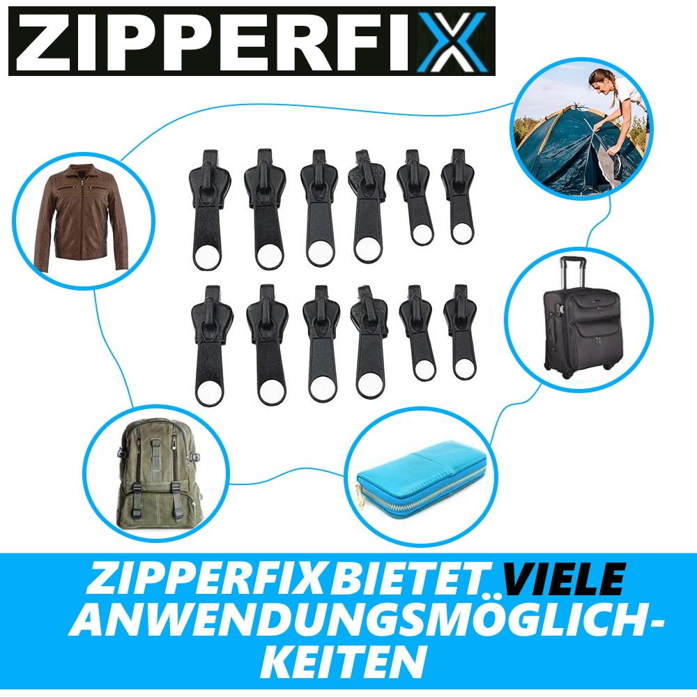 ZIPPERFIX Zipper Repair Set Zipper Repair Zipper A Fix 2-pack