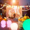 Large Led Balloon Inflatable Luminous Toy Blow Up Beach Large Waterproof For Water Pool Party Outdoor Balloons Garden  Led