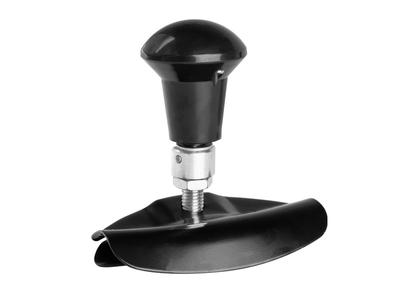 Pommeau de volant, pliable, noir