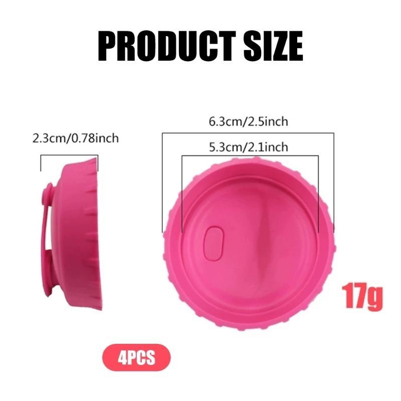 Efficient Silicone Can Covers Preserve Beverage Leak Proof Design Universal Fit Most Can Dishwasher Safe Sustainable
