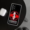 Oyama Kyokushin Karate Phone Case Cover for Samsung Galaxy A12 A22 A32 A52 A72 A02S A51 A50S A31 A20S A10S Note 20 Ultra 10 Plus