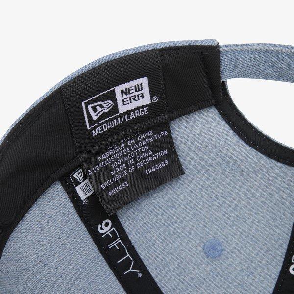 New Era New York Yankees Denim Basic Retro Krone Strapback Hellblau 15131622